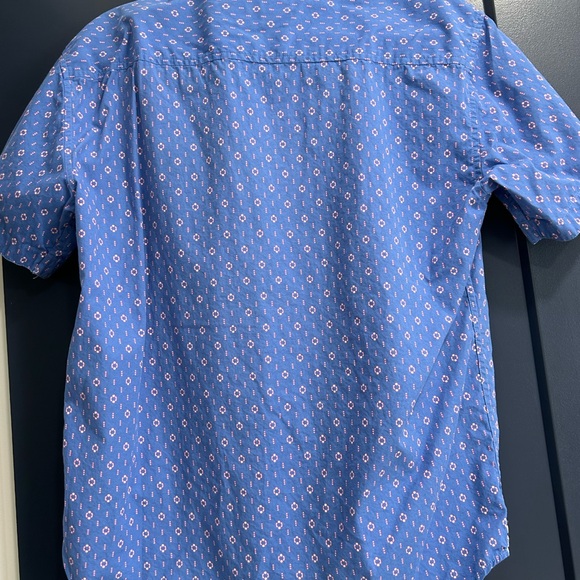Blue casual button up shirt - Picture 4 of 4